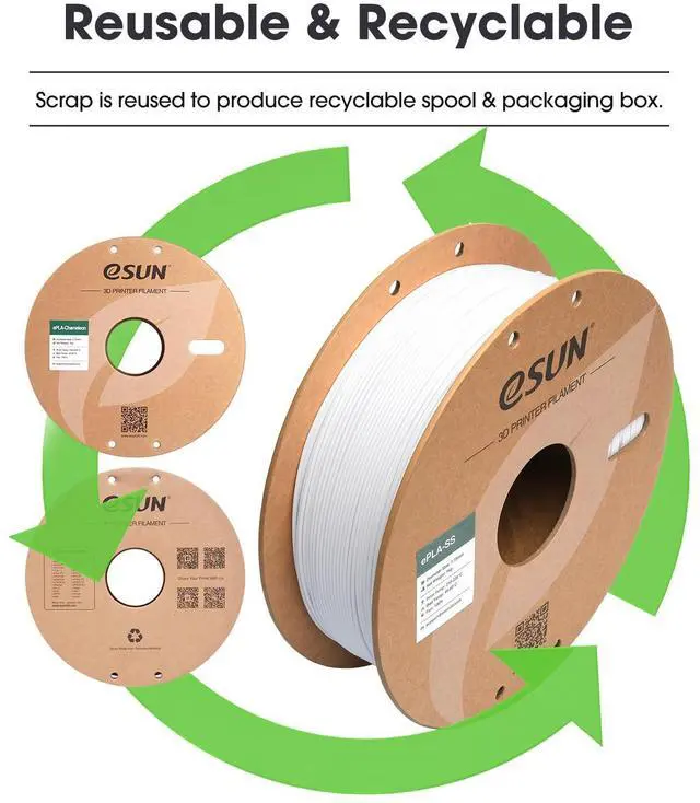 Alt view image 6 of 7 - PLA Basic Filament 1.75mm, 3D Printer Filament High Speed PLA for Fast Printing, 1KG Spool (2.2 LBS) 3D Printing Filament for High Speed 3D Printers, Pink
