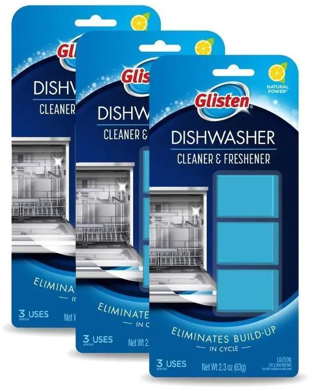 Main image of DT0312T Dishwasher Cleaner & Freshener, 3 Tablets, Clear, 3 Count