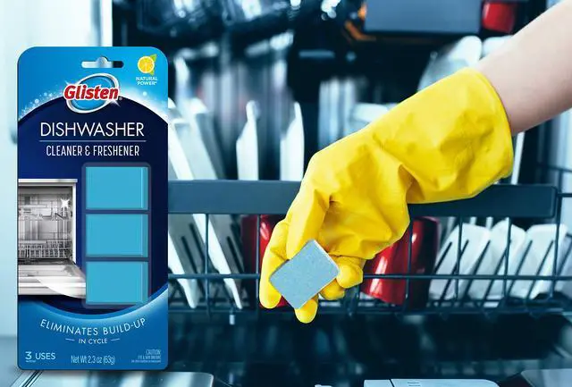 Alt view image 3 of 7 - DT0312T Dishwasher Cleaner & Freshener, 3 Tablets, Clear, 3 Count