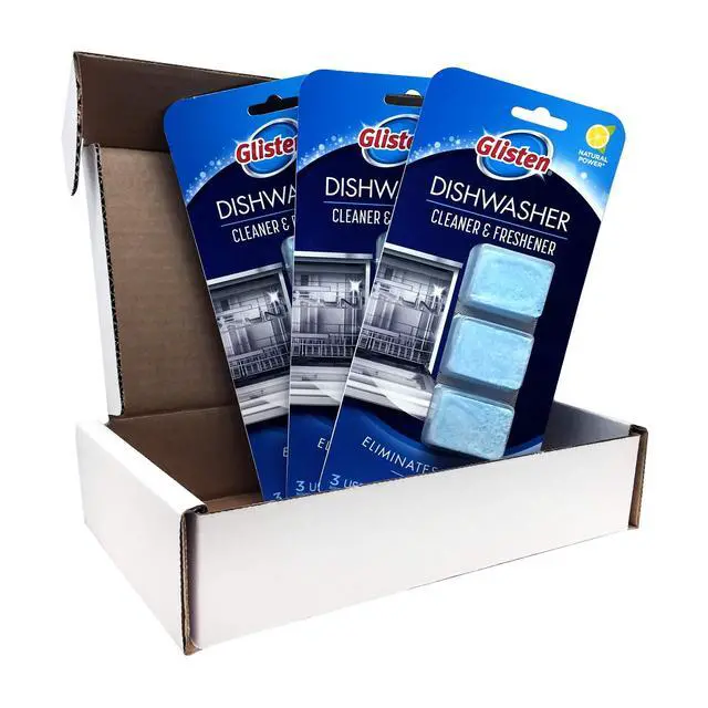 Alt view image 6 of 7 - DT0312T Dishwasher Cleaner & Freshener, 3 Tablets, Clear, 3 Count
