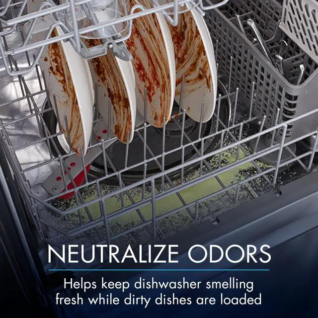 Alt view image 4 of 7 - Dishwasher Detergent Booster & Freshener, Lemon Scent, 28 oz Bottle