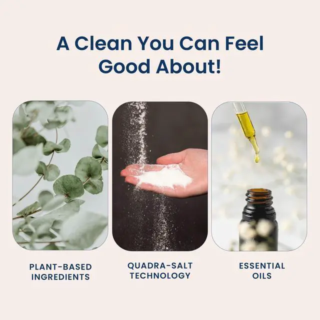 Alt view image 4 of 7 - Natural Dishwasher Cleaner - Dish Washer Machine Descaler, Fights Grease & Limescale, Hard Water Stain Remover, Smell Eliminator for Clean Dishwashers - Lemon Fresh Scent, 4 oz (Pack of 1)