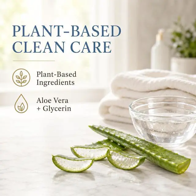Alt view image 5 of 7 - Botanicals Plant-Based Liquid Dish Soap, Concentrated Formula with Max Grease Cleaning Power, Cruelty-Free, Fragrance-Free, 1 Gallon Refill (128 Fl. Oz.), Clear
