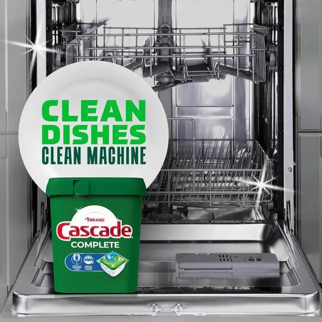 Alt view image 5 of 7 - Complete Dishwasher Pods, Dishwasher Detergent, Dish Detergent Soap, Lemon, 55 Count