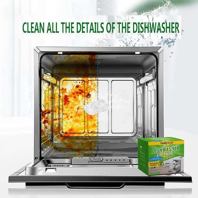 Alt view image 2 of 5 - Dishwasher Cleaner Tablets, 12 Count