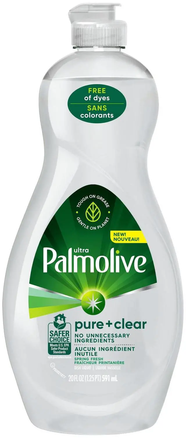 Main image of Ultra Dishwashing Liquid, Pure + Clear Original 591 ml