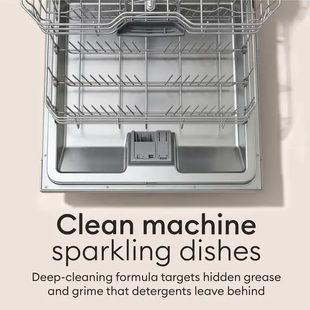 Alt view image 2 of 7 - Dishwasher Cleaner Tablets, 12 Count - Deep Clean Descaler for Hard Water, Limescale and Odor - Enzyme and Oxygen-Powered Formula with Plant-Based Softeners, FSC-Certified Kraft Packaging