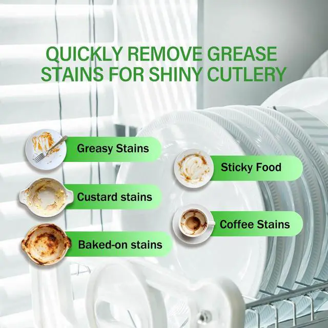Alt view image 6 of 7 - Dishwasher Detergent Sheets, 30 Count Eco Friendly Enzyme Dishwasher Detergent Sheets, Residue-Free Clean Portable Dishwashing Soap Strips for Dishes, Glasses, Utensils and Cookware