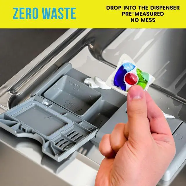 Alt view image 7 of 7 - Eco-Shines Dishwasher Detergent Pods With 3 in 1 Power of Liquid, Powder, and Gel for Brighter Cleaner Dishes
