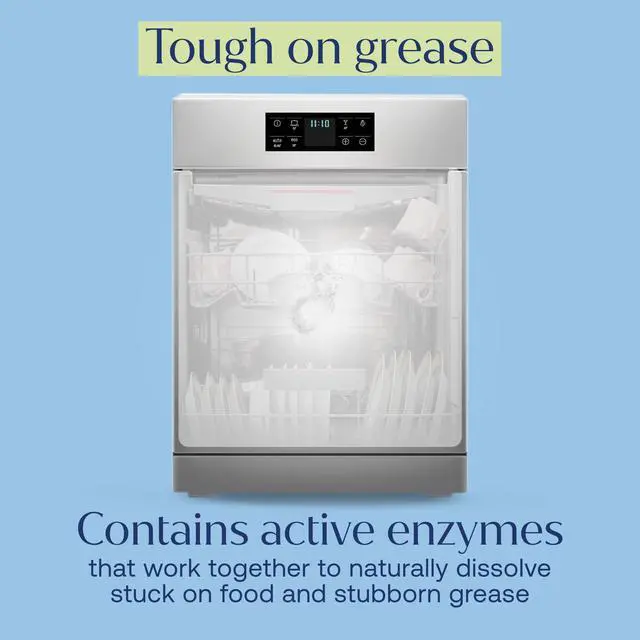 Alt view image 3 of 7 - Plastic-Free Dishwasher Detergent Tablets, Unscented, 40 Count