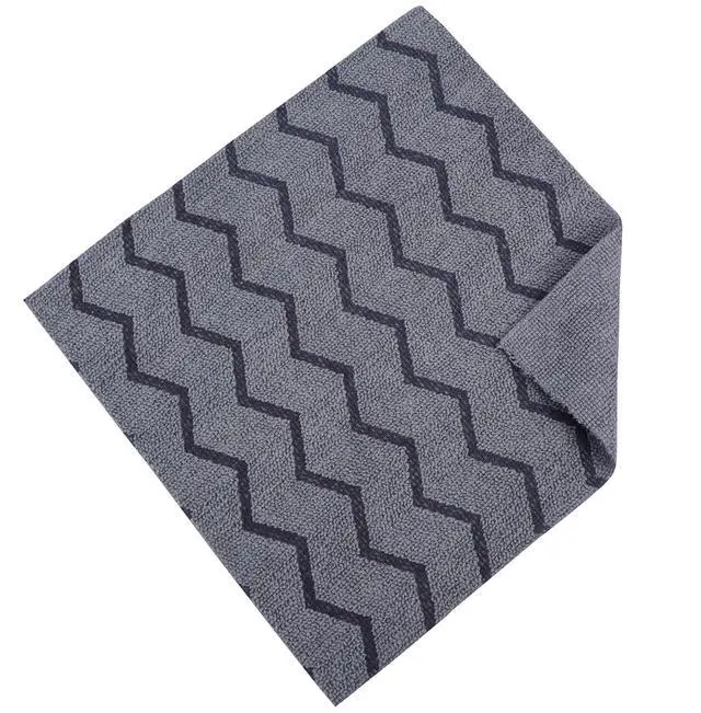 Alt view image 7 of 7 - Microfiber Cleaning Cloths Roll 50-Pack Reusable Paper Towels for Car Wash Supplies Ultra Absorbent Kitchen Dish Rags House Window Cleaning Cloths Lint Free Tear Away (Navy Blue Wave Pattern)