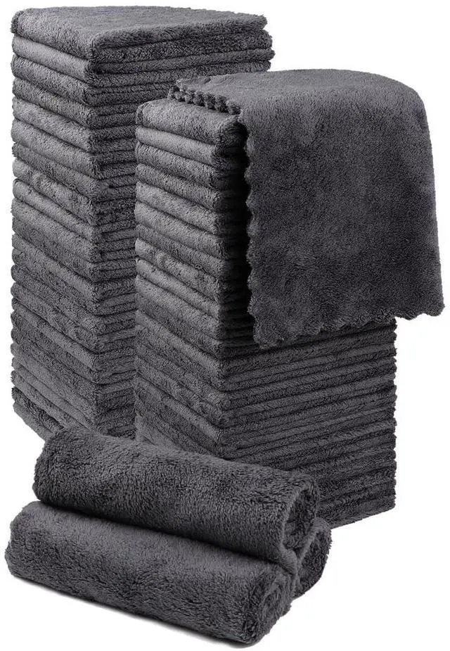 Main image of Washcloths 48 Pack, Ultra Soft Face Towels 12 x 12 inch