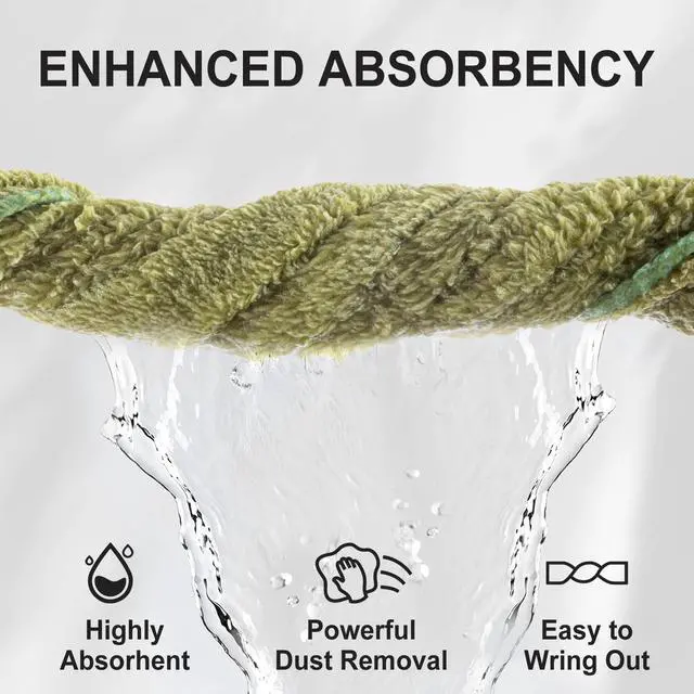 Alt view image 3 of 7 - 10 Pack Premium Washcloths, Highly Absorbent and Super Soft Face Towels