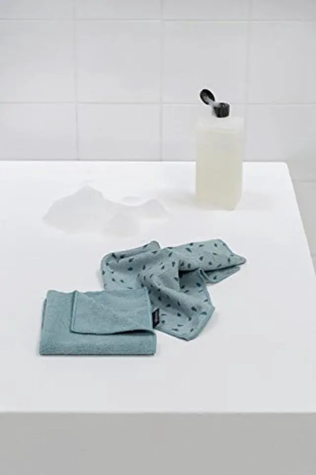 Alt view image 4 of 4 - x2 Microfiber Cleaning Dish Cloths (Dark Gray) Absorbent Hygenic Rags for Washing, Cleaning, Drying (12x12)