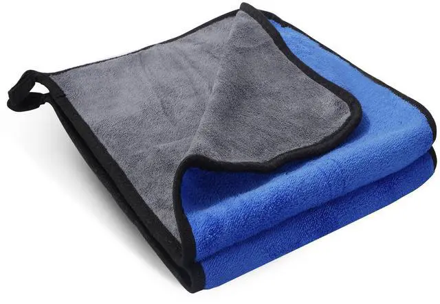 Main image of 2 Pack Microfiber Cleaning Cloth, 23"x 11" Extra Large Microfiber Towels, Ultra Absorbent Car Washing Towels, Reusable Lint Free Streak Free Cleaning Rags for Car, Kitchen, and Window