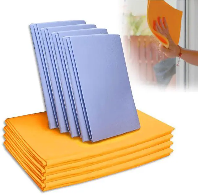 Main image of Ultra-Absorbent Miracle Cleaning Shammy, Super Absorbent Cleaning Cloth Multi-Purpose Non-Woven Cleaning Towels for Home Kitchen Bathroom Car Pet Stains(8 Pack)