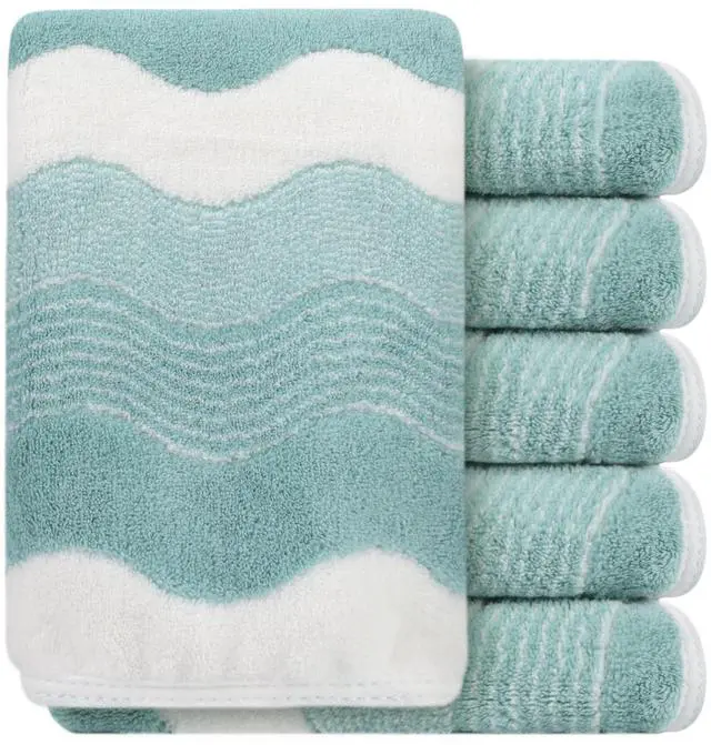 Main image of Absorbent Coral Velvet Washcloth Ultra Soft Microfiber Face Towels 12 x 12 inch Multi-Purpose Face Cloths for Household and Sport