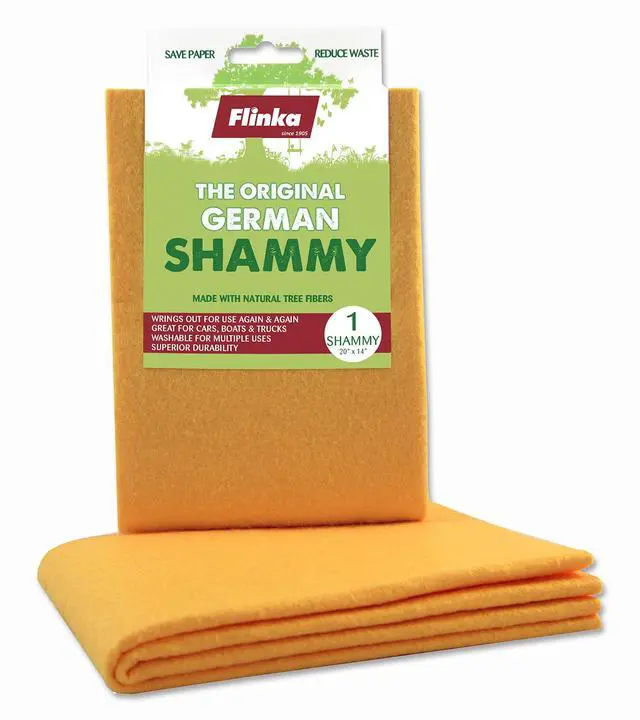 Main image of The Original Reusable Shammy Cloth 20" x 14" - Super Absorbent Chamois Towel - Great for Cars, Boats, Trucks, and RVs - Natural Viscose Sponge Cloth - Eco Friendly (1 Pack)