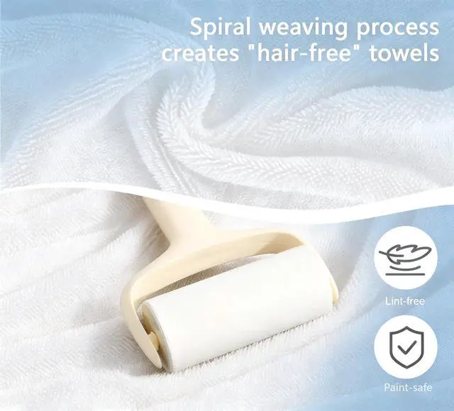 Alt view image 3 of 7 - Shiny Cleaning Cloths White Dual-Sided, Drying Dish Towels, 5pcs 12"x10" Ultra Absorbent Quick Drying Dish Towels, Streak Free Reusable Wash Cloths, Microfiber Lint-Free Wipes for Dishes, Sink & Glass