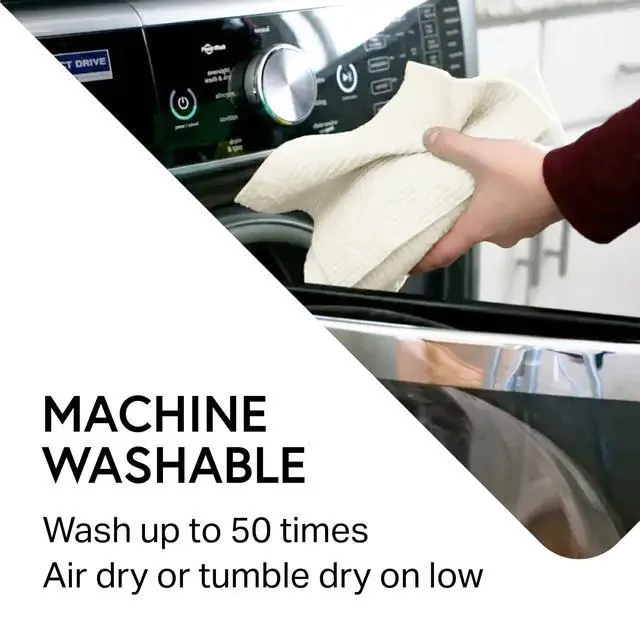 Alt view image 5 of 7 - Dishcloths Reusable 8" x 7" Sponge Cloths, Bulk 10 Pack of High Absorbent Cellulose Dish & Kitchen Cleaning Hand Towels, Wring to Dry & Machine Wash, Odor Resistant, Blue