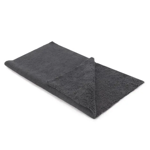Alt view image 2 of 7 - Microfiber Cleaning Towel, Microfiber Cleaning Cloth for Car Washing, 12 Pack Streak-Free, Ultra Absorbent, Washable for All Purpose Terry Microfiber Towels, 16.1in x 16.1in, 350GSM, Grey-MT038