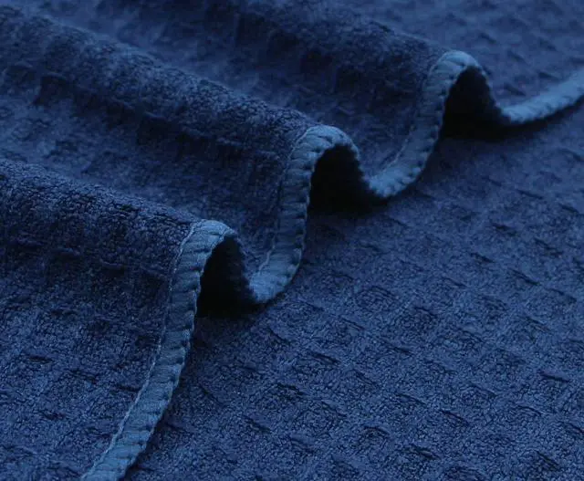 Alt view image 6 of 7 - Microfiber Kitchen Cleaning Cloth, 12inch X 12inch, 6 Pack, Navy Blue