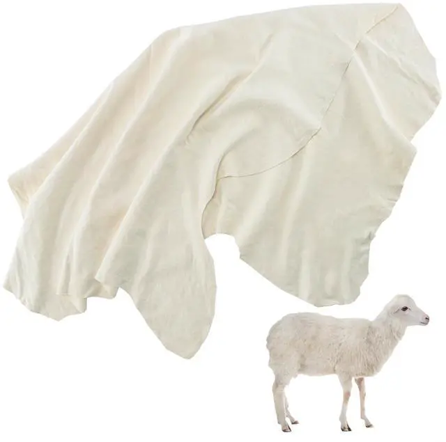 Main image of Chamois Cloth for Car Drying Towel - 23.6"x35.4" Sheepskin Leather