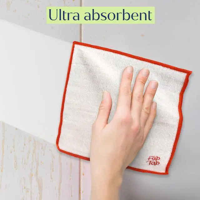 Alt view image 3 of 7 - Viscose Cleaning Cloths - Made from Bamboo - Reusable, 7-Pack