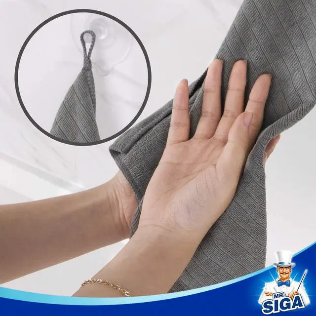 Alt view image 5 of 7 - Microfiber Cleaning Cloths, All Purpose Cleaning Towels, Pack of 6