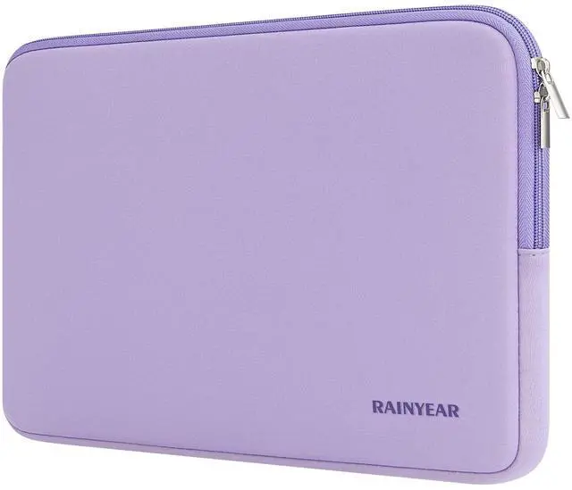 Main image of 14 inch Laptop Sleeve Case Soft Padded Carrying Bag, Purple