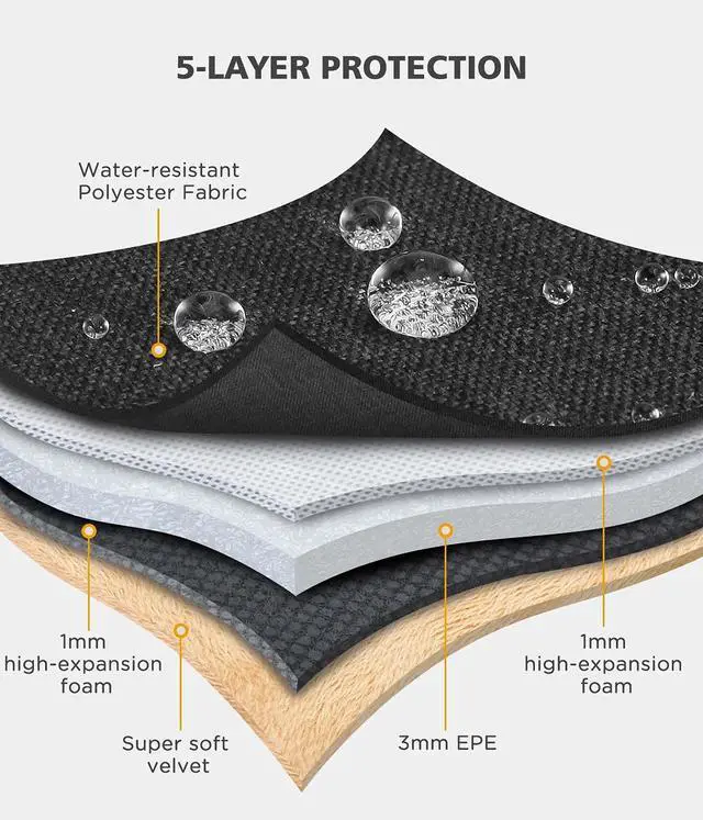 Alt view image 2 of 6 - 14 inch Laptop Sleeve Case Shoulder Bag Protective Carrying Handbag for 15" MacBook Air M2 2023/15" Surface Laptop 3 4/14" ThinkPad P14s T14 T14s L14 Gen 2/14" Acer Chromebook Spin 514