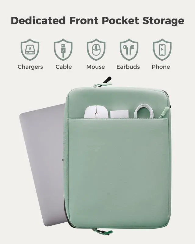 Alt view image 3 of 7 - Laptop Sleeve 14" for MacBook Pro 14 Inch M5/M4/M3/M2/M1 2026-2021