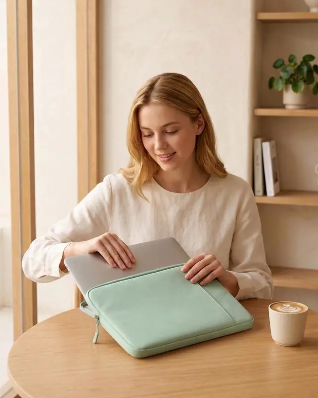 Alt view image 7 of 7 - Laptop Sleeve 14" for MacBook Pro 14 Inch M5/M4/M3/M2/M1 2026-2021