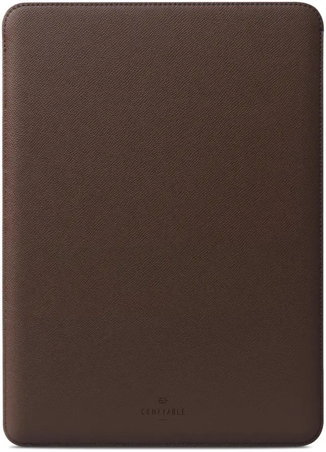Main image of Laptop Sleeve 14 Inch Precisely Compatible with MacBook Pro M5 M4 M3 M2 Pro/Max 2026-2021, Faux Leather Cover Case, 14 in, Coffee