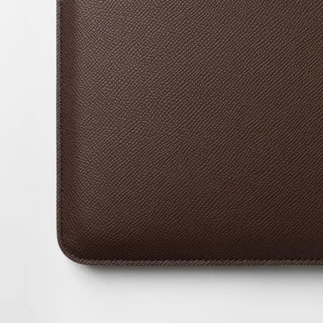 Alt view image 3 of 7 - Laptop Sleeve 14 Inch Precisely Compatible with MacBook Pro M5 M4 M3 M2 Pro/Max 2026-2021, Faux Leather Cover Case, 14 in, Coffee