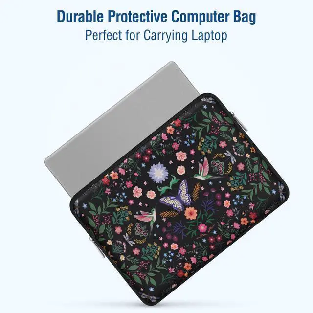 Alt view image 3 of 7 - Laptop Case 13.3 inch, 13-14 inch Laptop Sleeve Bag with Small Case
