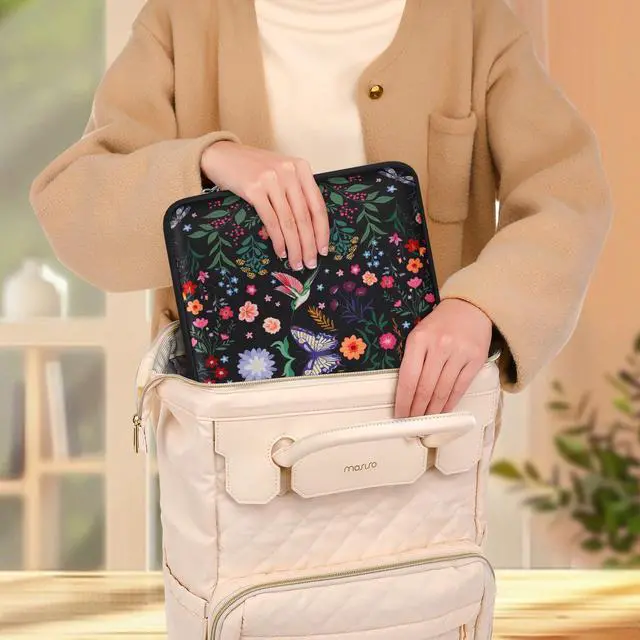 Alt view image 7 of 7 - Laptop Case 13.3 inch, 13-14 inch Laptop Sleeve Bag with Small Case