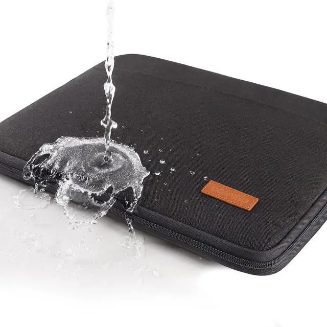 Alt view image 7 of 7 - Laptop Case Sleeve Protective Cover Compatible with MacBook Air 13 M4 M3 M2,MacBook Pro M2 M1,iPad Air/Pro,13 inch Dell,Lenovo, HP,Asus,Waterproof Computer Cases Bag with Handle,Black