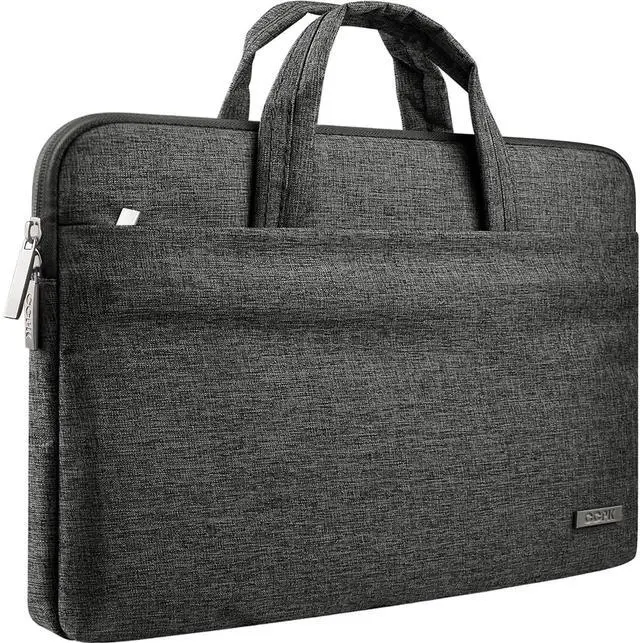 Main image of Laptop Bag 13-13.3 inch for New MacBook Pro 14 Inch M5 A3426 A3427 2026 A3434 2025 M4 A3185 2024 M3 M2 M1 2023 2021 Air Neo Laptop Sleeve Computer Case with Handle Waterproof Briefcase Black Grey