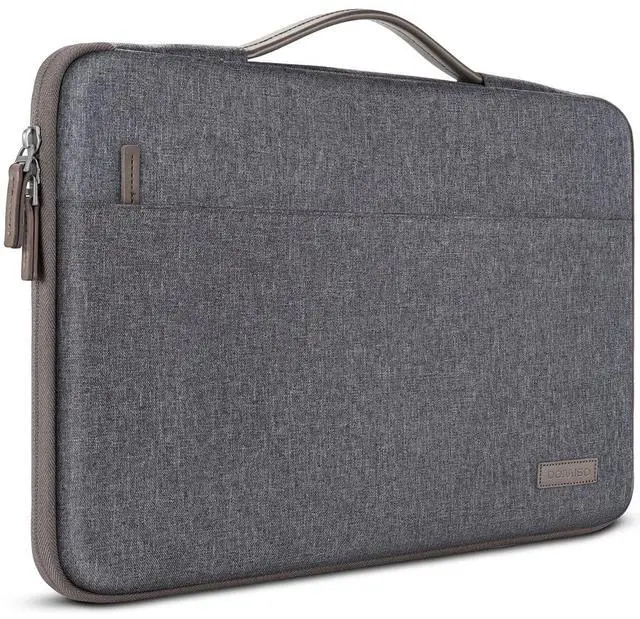 Main image of Laptop Case Sleeve Protective Cover Compatible with MacBook Air 13 M4 M3 M2,MacBook Pro M2 M1,iPad Air/Pro,13 inch Dell,Lenovo, HP,Asus,Waterproof Computer Cases Bag with Handle,Dark Grey
