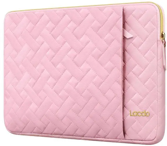 Main image of 14 Inch Laptop Sleeve Case for HP Lenovo Dell ASUS Acer Chromebook 14, HP Stream 14, Dell Inspiron 14 / Latitude 14, Lenovo ThinkPad 14 / IdeaPad 14, ASUS VivoBook/ZenBook 14 Computer Bag, Pink