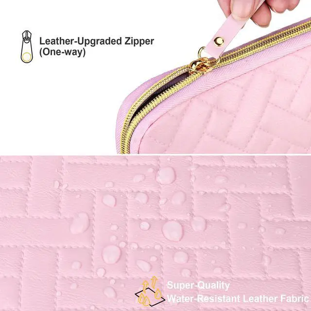 Alt view image 4 of 7 - 14 Inch Laptop Sleeve Case for HP Lenovo Dell ASUS Acer Chromebook 14, HP Stream 14, Dell Inspiron 14 / Latitude 14, Lenovo ThinkPad 14 / IdeaPad 14, ASUS VivoBook/ZenBook 14 Computer Bag, Pink