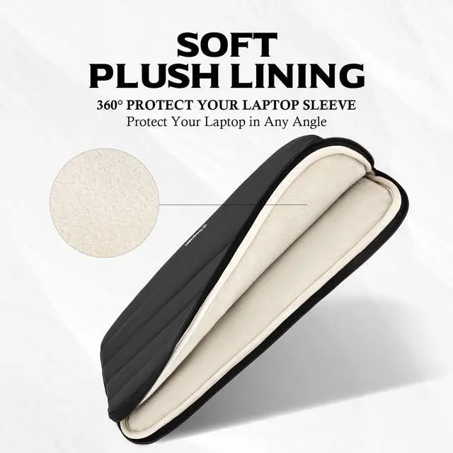 Alt view image 4 of 7 - 14-15.3 Inch Puffy Laptop Sleeve Case for MacBook Air 15.3