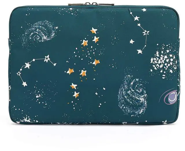 Alt view image 3 of 7 - 14 inch Laptop Sleeve, Compatible with14 inch Notebook Computer, Water Repellent Laptop Bag,Shockproof case (14-14.1 inch, Starry Sky)