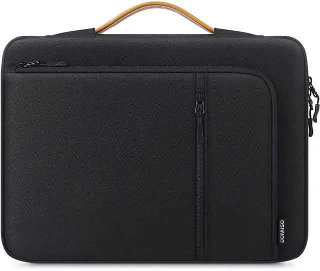 Main image of 14 Inch Laptop Sleeve Waterproof & Shockproof Case with Sturdy Handle, Ultra-Slim Protective Cover for MacBook Pro 14 (M3/Max), Dell XPS 14, HP Spectre, ASUS ZenBook 14, Black