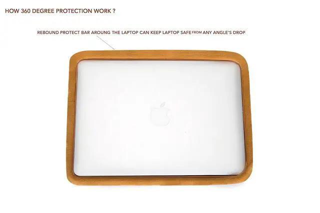 Alt view image 3 of 7 - 360° Protective Vertical Laptop Sleeve Case Cover Bag with Pocket for MacBook Pro 14 inch,14 inch-14.4 inch HP Lenovo Dell ASUS Acer Laptop Computer (Grey)