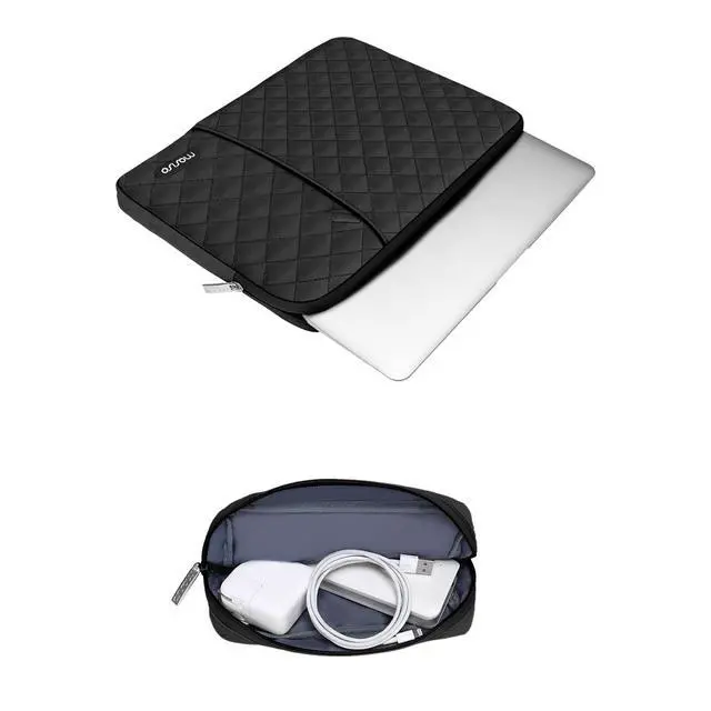 Alt view image 4 of 7 - Laptop Case 14 inch, 14 inch Laptop Sleeve, Black