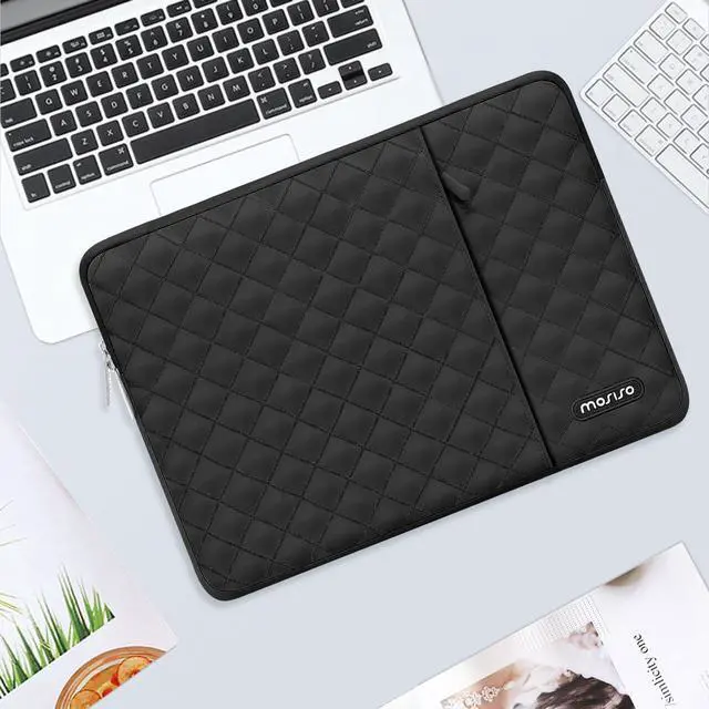 Alt view image 7 of 7 - Laptop Case 14 inch, 14 inch Laptop Sleeve, Black