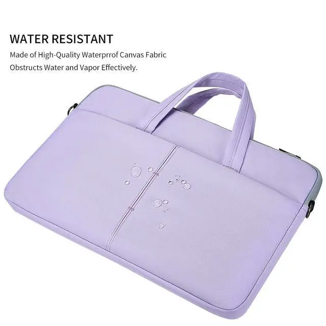 Alt view image 6 of 7 - 14 Inch Laptop Sleeve Bag for 13.5-14.8 Surface Laptop 7/6/5/4, HP Lenovo Acer ASUS Chromebook 14/ Stream/IdeaPad Case, Purple