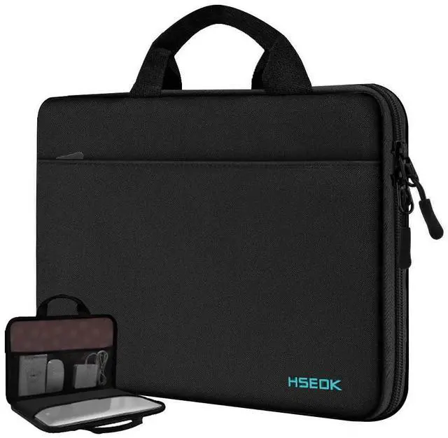 Main image of Laptop Case 13.3-14 Inch Sleeve,TSA Shockproof Computer Handbag,Compatible with MacBook Neo/Pro 14 M5/M4/M3/M2/M1,All Models 13.3" MacBook Air/Pro,XPS 13/14,Most 13-14 Notebooks,B01k01